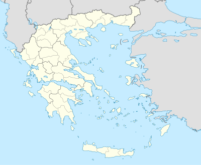 Mapa konturowa Grecji