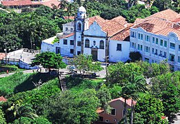 Igreja da Misericórdia e a antiga Santa Casa de Misericórdia de Olinda (primeiro hospital do Brasil)