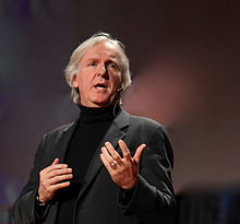 Cameron speaking at a TED talk in February 2010