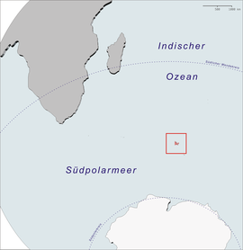 Розташування Французьких Південних і Антарктичних територій