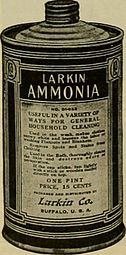 Ammonia advertisement from 1915