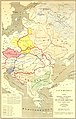 Мовна, етнічна та політична мапа Східної Європи Казимира Делямара, 1868 рік    рутенський народ та рутенська мова