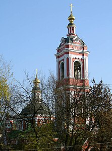 Церковь Преподобного Пимена что в Новых Воротниках в Сущёве (вид с запада)