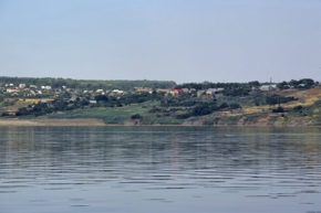 Вид на село с реки Волги