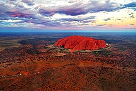 Uluru/Ayers Rock, en Australie.