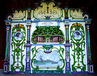 Antique Amsterdam Street Organ at Holland, Michigan, Windmill Island.