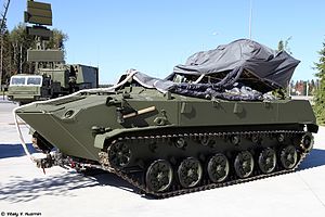 БТР-Д с комплектом оборудования для десантирования. Форум Армия-2016.