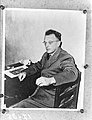 Arthur Seyss-Inquart na cela da prisão de Nuremberga