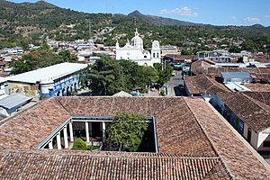 The town center of Chalatenango in 2008.