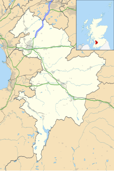 Montgreenan is located in East Ayrshire