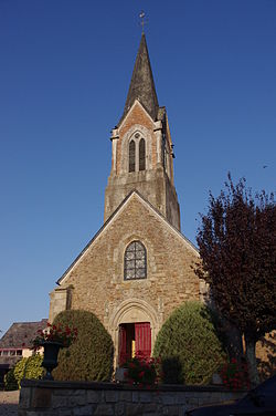 Skyline of Saint-Uniac