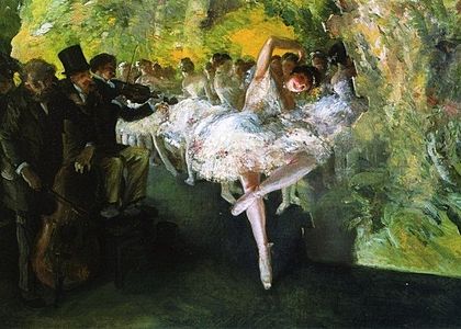 Le prove del balletto, 1903