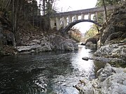 岩手県住田町にある葉山めがね橋