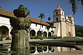 Image 1Mission Santa Barbara, founded in 1786, was the first mission to be established by Fermín de Lasuén. (from History of California)