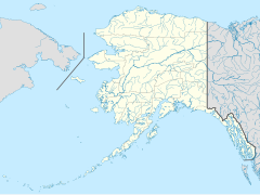 Хуна–Ангун на карти Аљаске (САД)