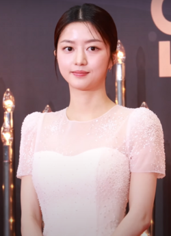 Kim on KBS Drama Awards in Dec 2023