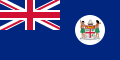 Bandera colonial de Fiyi, de 1908 a 1924.