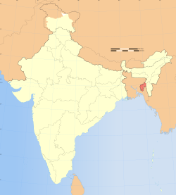 Delstaten Tripura