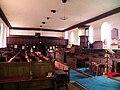 St Oswald's church interior west