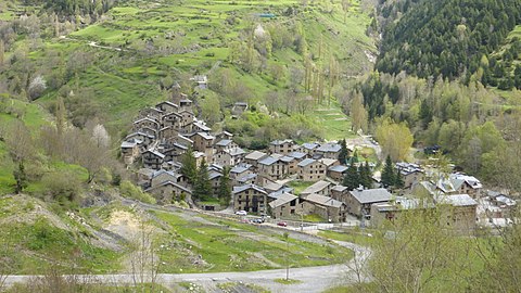 Le village espagnol enclavé d'Os de Civís