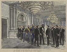 King Kalakaua at the White House 1874