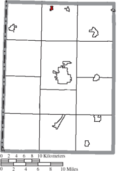 Location of Eldorado in Preble County