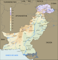 Image 48Pakistan map of climate classification zones (from Geography of Pakistan)