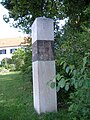 Stele in Erinnerung an Johann Wilhelm Klein in Alerheim