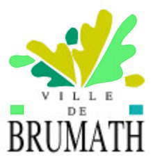 Logo de la Ville de Brumath présentant la branche de chêne, présente dès le XVIIe siècle sur son blason qui est le symbole d’une Ville propriétaire d’une grande forêt et proche de son environnement