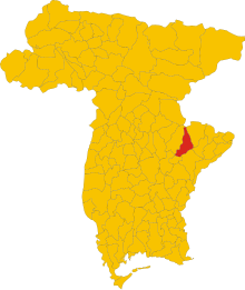 Localisation de Torreano