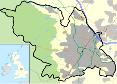 Gleadless is located in Sheffield