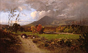 Уильям Кейт. «Белые горы и луга Конвей. Нью-Гемпшир "", 1881