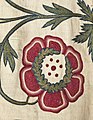 Chain-stitch embroidery from England circa 1775