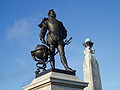 Plymouth Hoe'da Francis Drake Anıtı