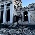 Transfiguration Cathedral in Odesa (Odesa Oblast) after Russian missile attack on 23 July 2023
