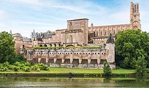 La catedral Sainte-Cécile y el palacio de la Berbie