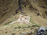 Đèo Warmi Wañusqa trên Đường mòn Inca tới Machu Picchu ở Peru