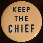 Badge, « Keep the Chief"