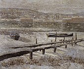Эрнест Ловсон. «Река зимой», 1907