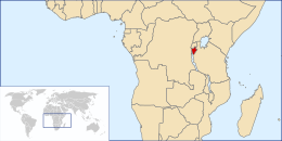 Carte Burundi