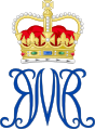 Monogramme de la reine Marie II.