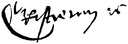 Assinatura de Cristiano II