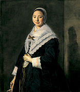 Frans Hals, Portrait de femme (vers 1650)