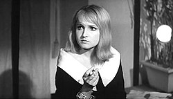 Laura szerepében Az édes élet című filmben (1960)