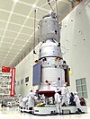 Kozmická loď Šen-čou 14 počas predletových príprav