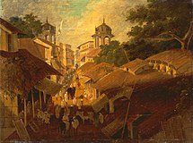 Une rue de Patna (1825).
