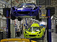 Tesla's Roadster assembled by Lotus Cars