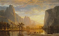 Albert Bierstadt, Valley of the Yosemite, 1864. Museum of Fine Arts, Boston