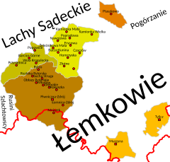 Mapa grupy etnicznej