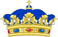 Koruna suverénního knížete v systému napoleonské heraldiky